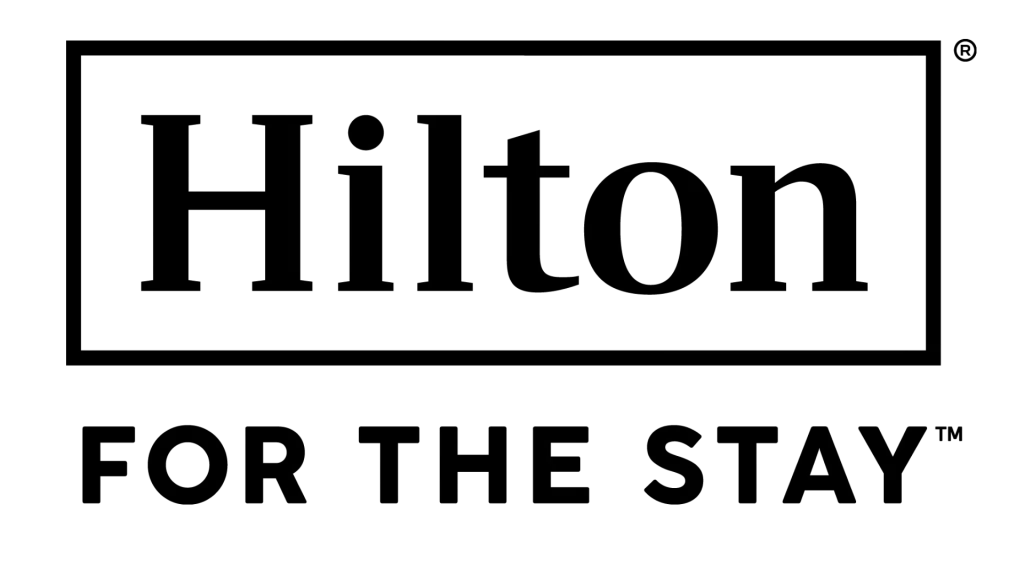 hilton black logo transparent