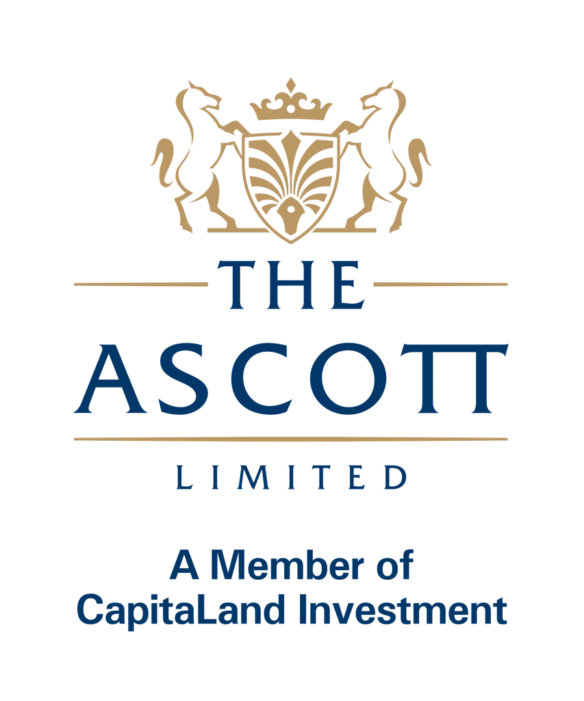 the ascott limited logo with tagline (a member of cli) (1)